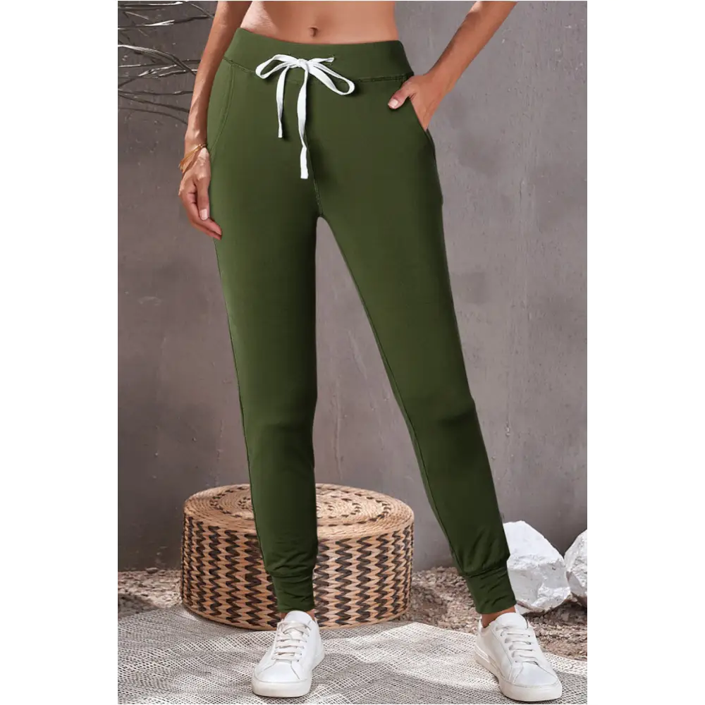 Pantalon de jogging vert  GG-0