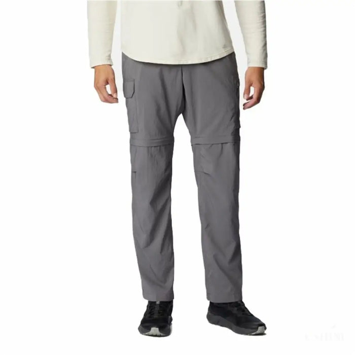 Pantalon de sport long Columbia Silver Ridge	 Montagne Gris foncé-1