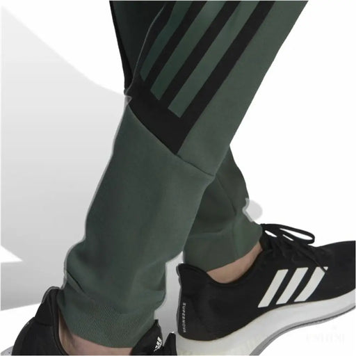 Pantalon de Survêtement pour Adultes Adidas Future Icons 3 Vert Homme-1