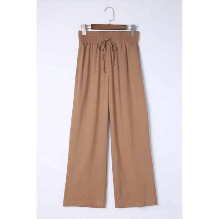 Pantalon décontracté marron-4