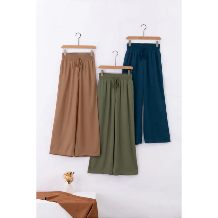 Pantalon décontracté marron-13