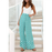 Pantalon évasé taille haute imprimé-3