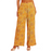 Pantalon Jaune imprimé floral bohème -6