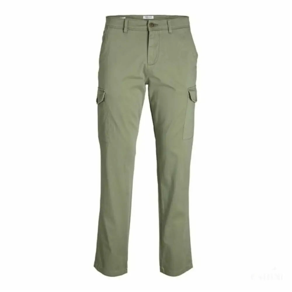 Pantalon  JJBOWIE CARGO SA NOOS 12224001 Jack & Jones 32L Vert-0