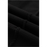 Black Plus Size Textured Exposed Seam Drawstring Jogger Pants-9