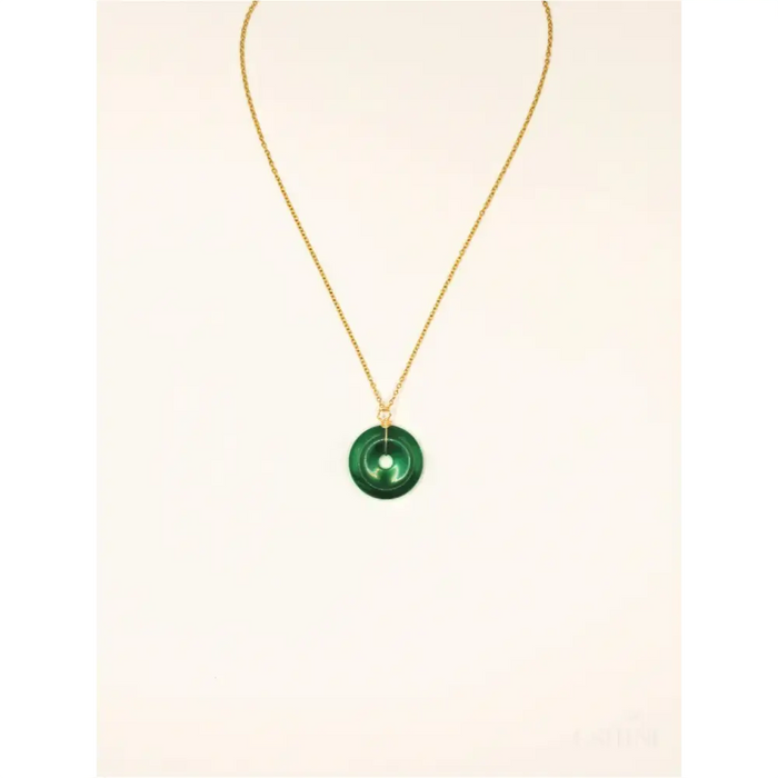 Pendentif Donut en Jade de Malaisie-2