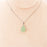 Pendentif | Goutte en Aventurine verte-3