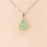 Pendentif | Goutte en Aventurine verte-0