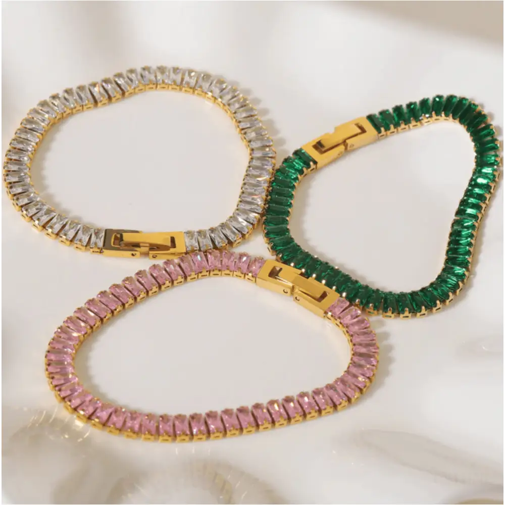 Penelope - Crystal Bracelet Different Colours-0