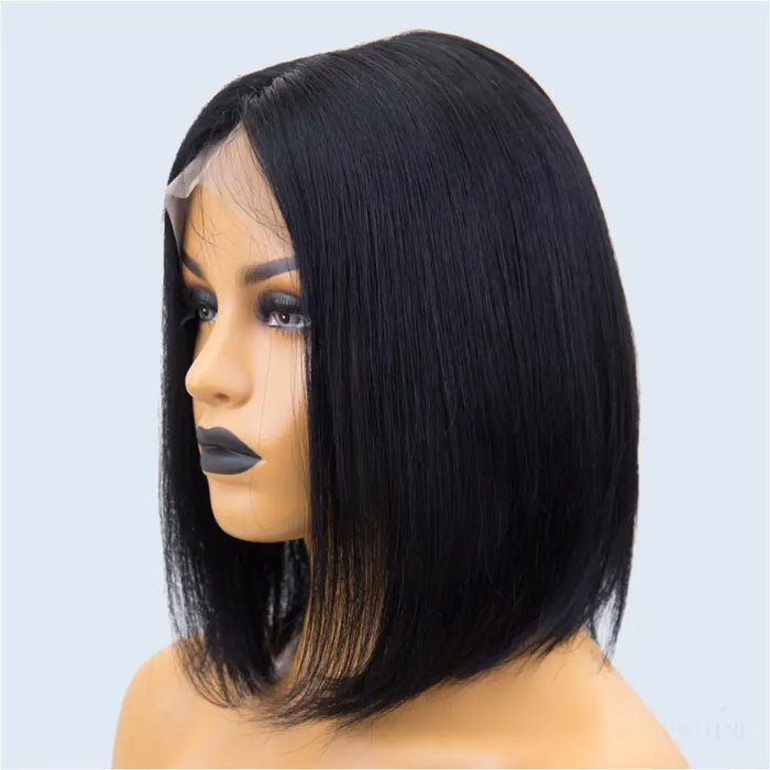 Perruque closure lace BOB WIG Brésilienne lisse-3