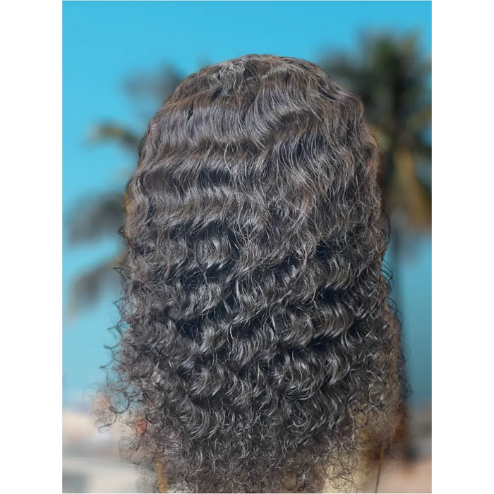 Perruque Front lace MARILIA - Cheveux bouclés naturels-1