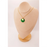 PERSONNALISÉ | Pendentif Donut en Jade + Charm Astro-11