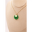 PERSONNALISÉ | Pendentif Donut en Jade + Charm Astro-3