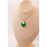 PERSONNALISÉ | Pendentif Donut en Jade + Charm Astro-4