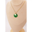 PERSONNALISÉ | Pendentif Donut en Jade + Charm Astro-13