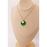 PERSONNALISÉ | Pendentif Donut en Jade + Charm Astro-12