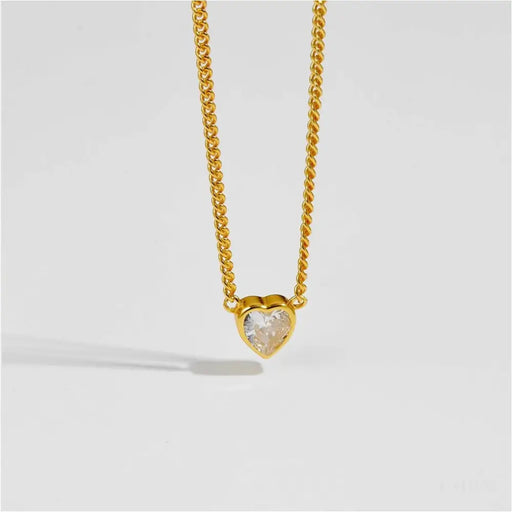 Pharase - Collier en forme de coeur-1