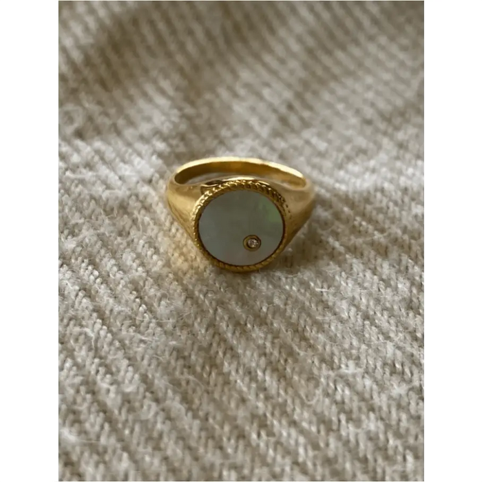 Pisa - Signet Ring for Women-16