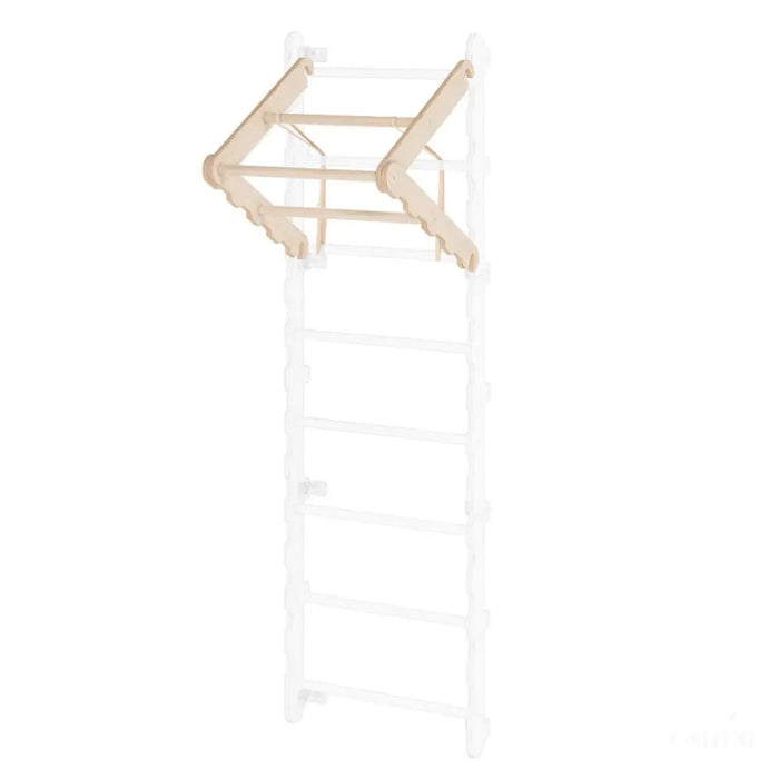 MAMOI® Porte moderne pour échelle d’escalade | Barre de traction à l’échelle murale | Porte-échelle pliable en bois 100% ECO | Fabriqué dans l’UE-0