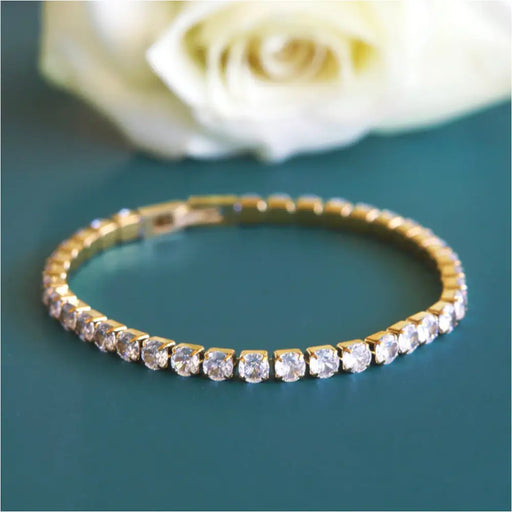 Press - Tennis Bracelet 4mm-0