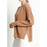 RIA 3 Pull col V profond oversize en cachemire camel-4