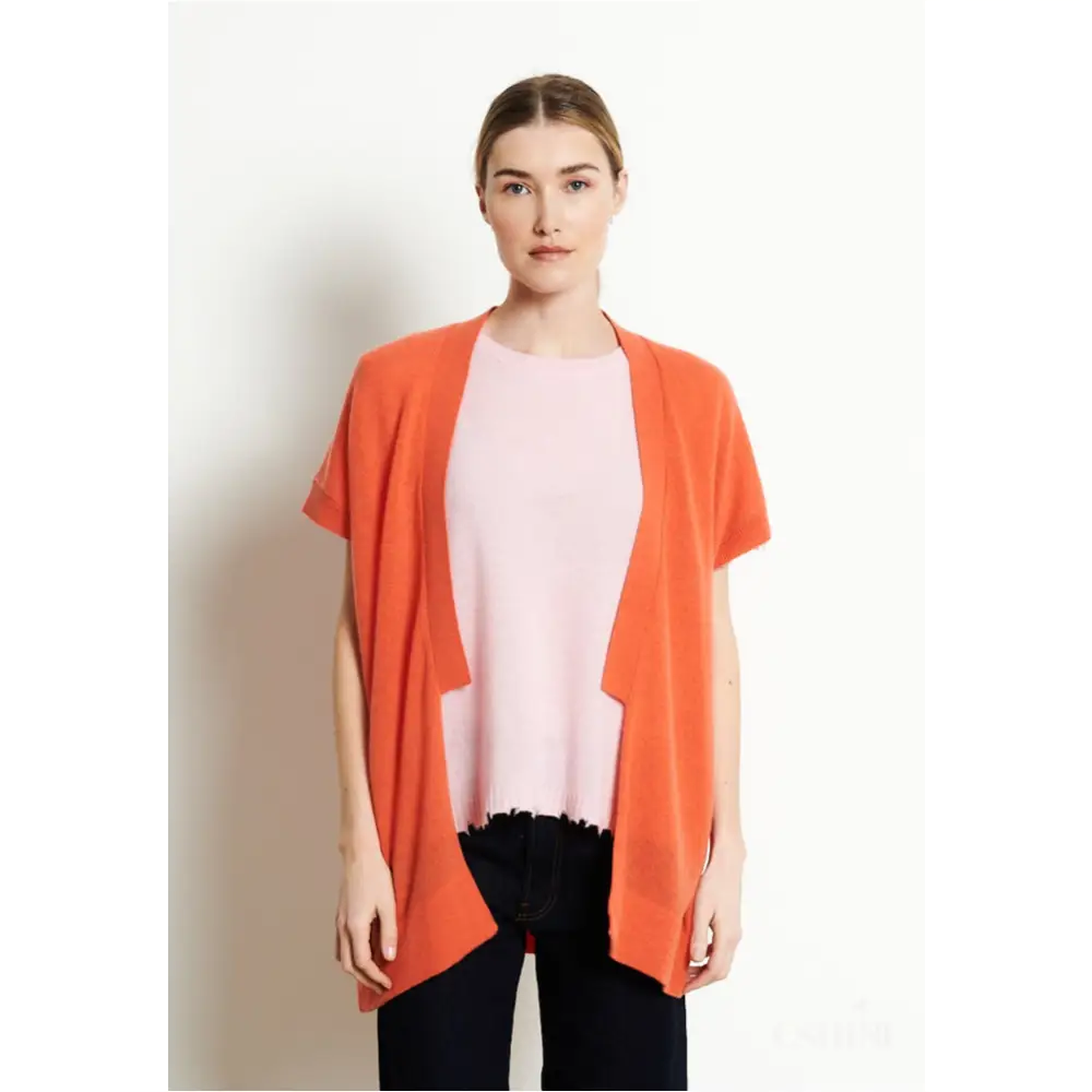 RIA 4 Kimono en cachemire mandarine-0