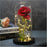 Rose Immortelle: Couvercle en Verre Lumineux LED