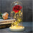 Rose Immortelle: Couvercle en Verre Lumineux LED - G