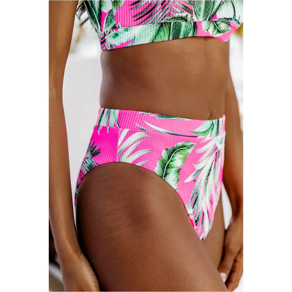 Rose Tropical Bikini -1