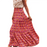 Rose Vintage Boho Floral Print Tiered Maxi Skirt-5