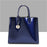 Sac En Cuir Verni - Bleu - Sacs de jour