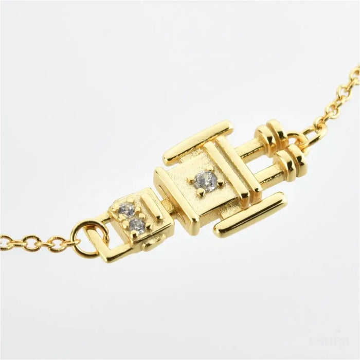 Sam - Collier pendentif robot -2