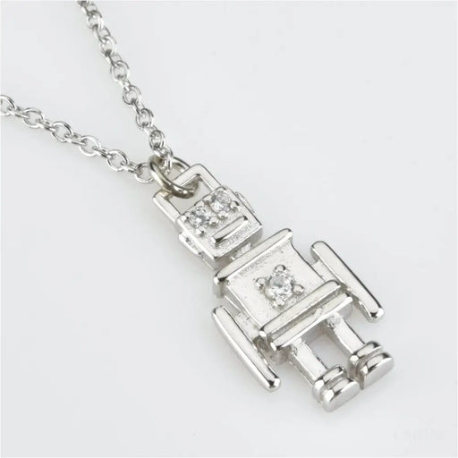 Sam - Collier pendentif robot -1