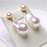 Sascha - Pearl Dangle Earrings-7