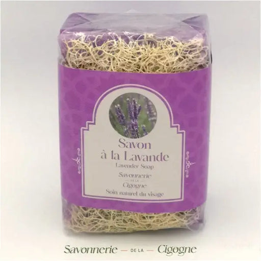 Savon à la Lavande avec Loofah 130g-0