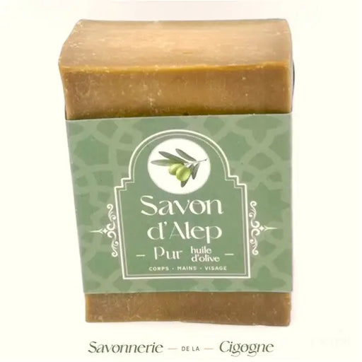 Savon Alep pur à l'huile d'olive 200g-0