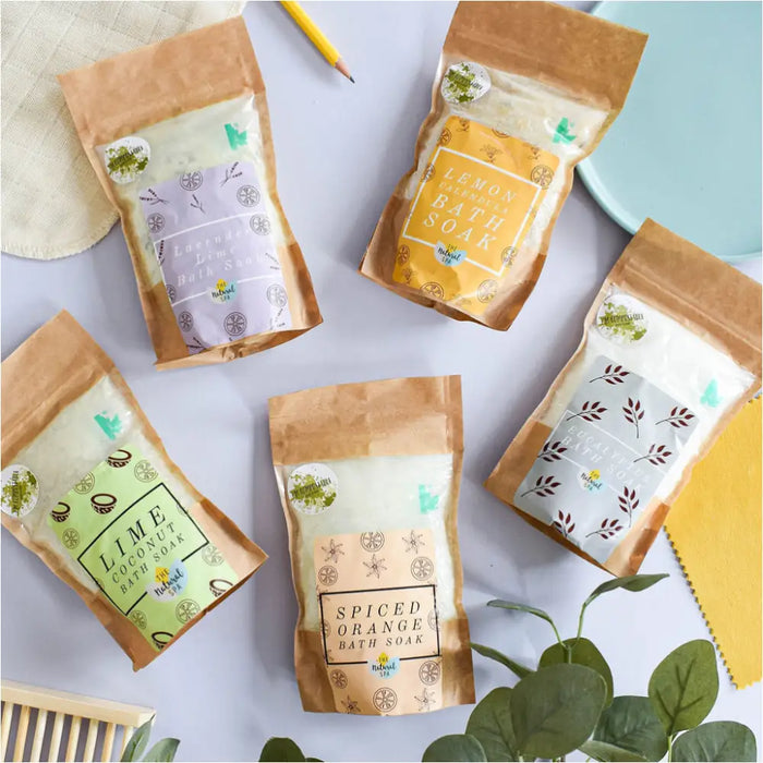 Sels de Bain à l'Eucalyptus 225g - Sachet Compostable-1