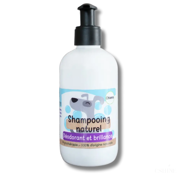 Shampoing naturel 250mL - Déodorant et brillance-0