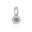 Shauna - Round Capsule Birthstone Charm-25