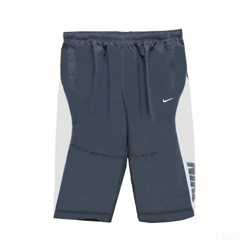 Short de Sport pour Homme Nike Swoosh Poplin OTK Bleu foncé-0