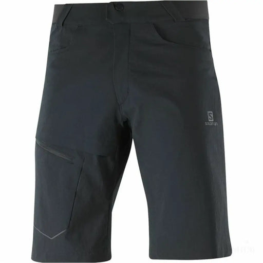 Short de Sport pour Homme Salomon Wayfarer 37636 Montagne Noir-0