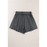 Short jupe gris à taille élastique-7