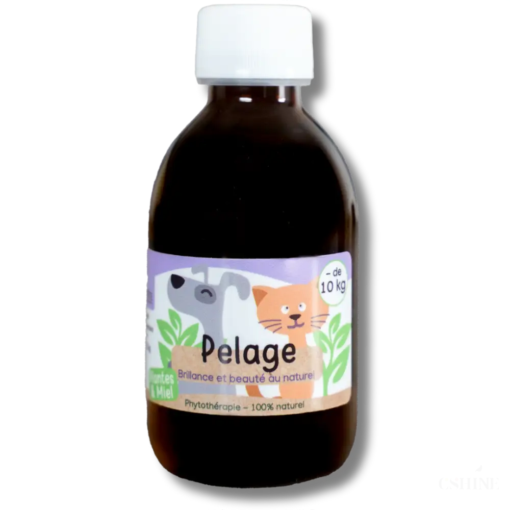 Sirop Naturel Pelage 200 mL - Chiens et Chats de -10kG-0