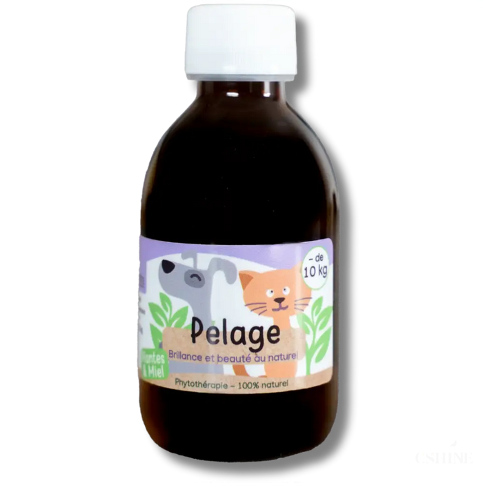 Sirop Naturel Pelage 200 mL - Chiens et Chats de -10kG-0