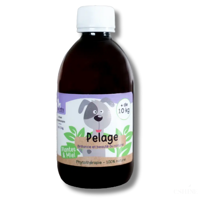 Sirop Naturel Pelage 300mL - Chiens + 10KG-0