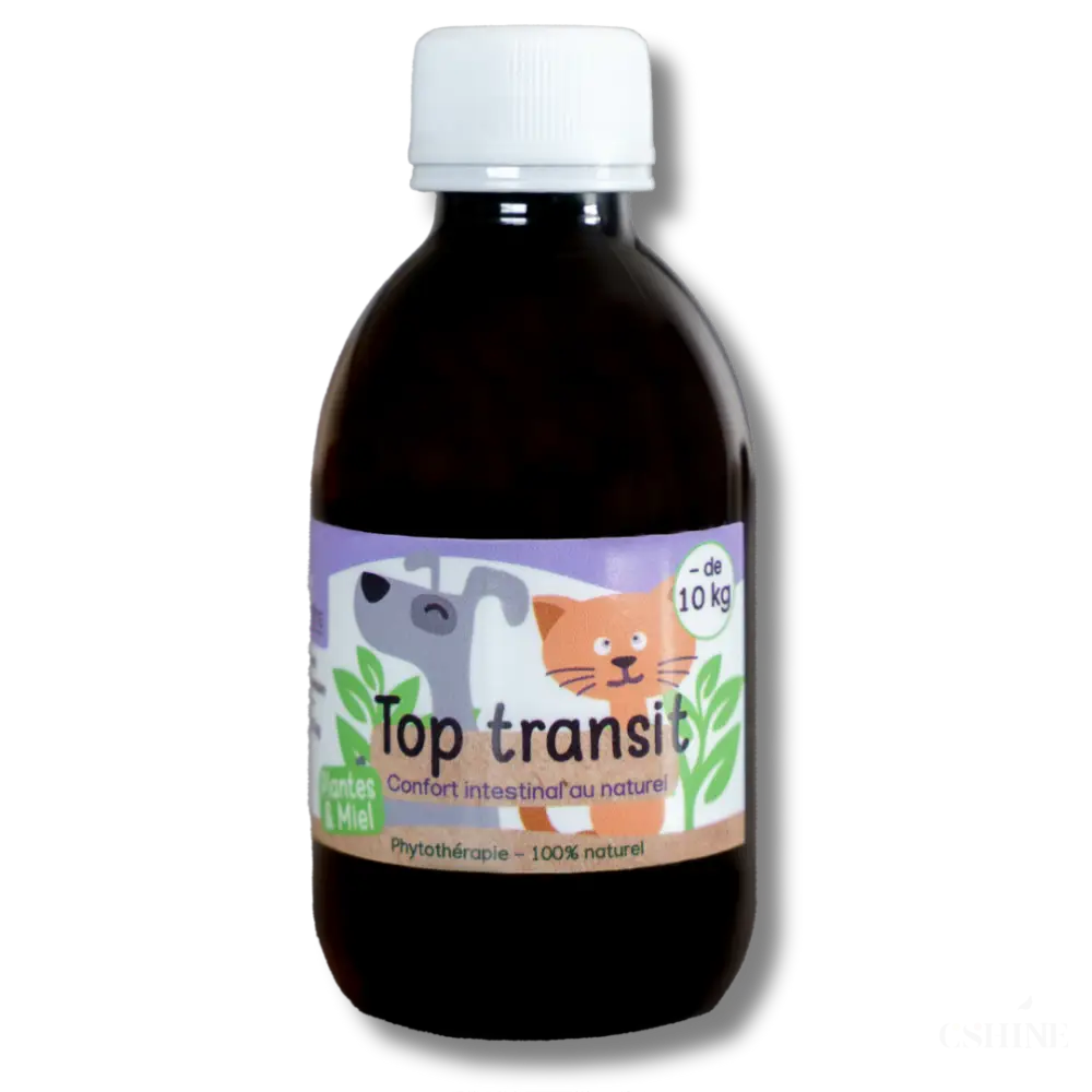 Sirop Naturel Top Transit 200mL - Chiens et Chats de - 10kG-0