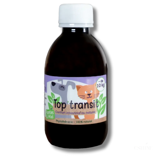 Sirop Naturel Top Transit 200mL - Chiens et Chats de - 10kG-0