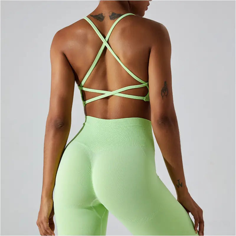 Soutien-gorge de yoga sans couture - séchage rapide