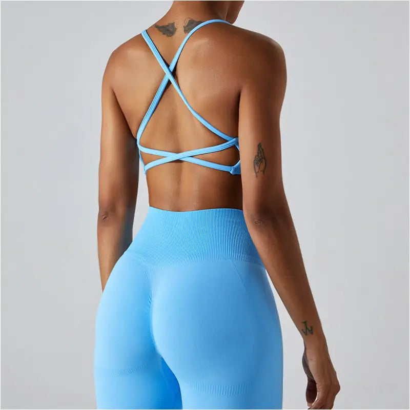 Soutien-gorge de yoga sans couture - séchage rapide