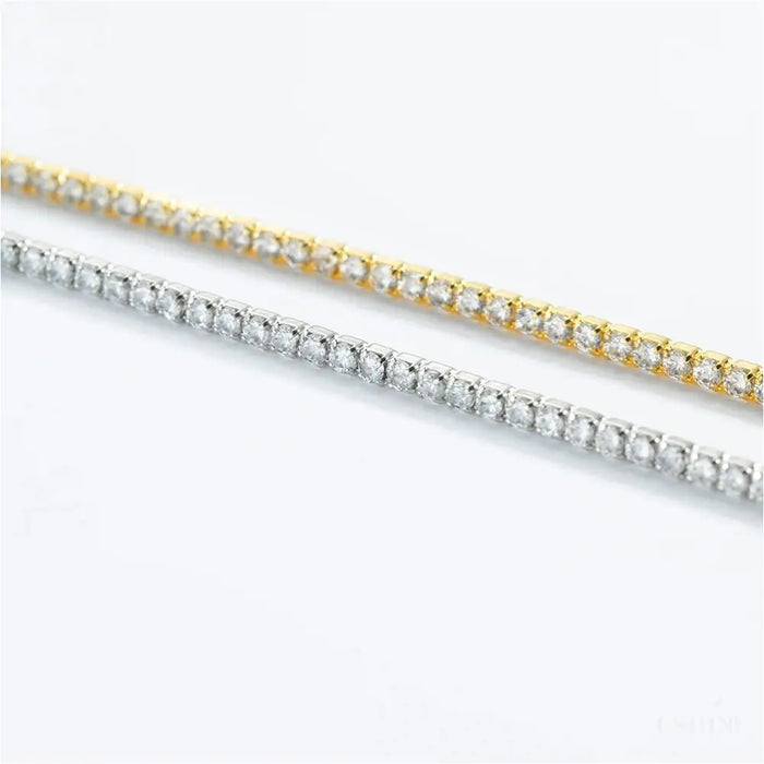 Stanley - Tennis Bracelet in Gold-2